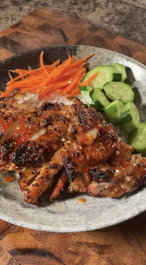 Lemongrass Chicken by groovyfoodiess Bangers Recipe, Vietnamese Lemongrass Chicken, Lemongrass Chicken, Citrus Fish, Sarah B, Air Fryer Dinner Recipes, Air Fryer Recipes Healthy, More Recipes, Gluten Free Chicken