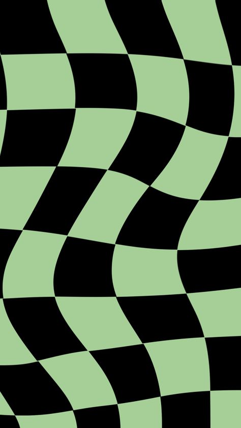 Green Checkers Wallpaper, Funky Patterns Wallpaper, Black And Green Wallpaper Aesthetic, Trippy Checkered Pattern, Cute Checkered Wallpaper, Green Checkered Wallpaper, Funky Backgrounds, Checkers Wallpaper, Checkered Wallpaper