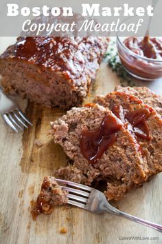 Boston Market Meatloaf Recipe, Boston Market Meatloaf, Recipes Hamburger, Meatloaf Dinner, Boston Market, Meatloaf Ingredients, Good Meatloaf Recipe, Classic Meatloaf, Kid Snacks