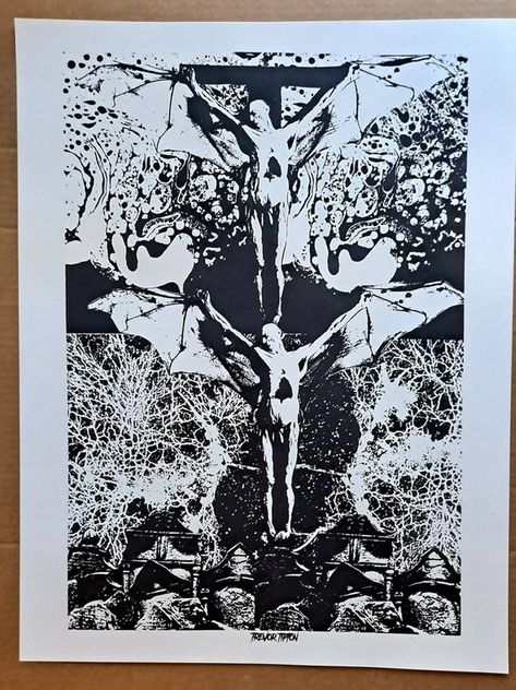 Check out this item in my Etsy shop https://www.etsy.com/listing/840226015/silkscreen-printoriginal-signed-trevor Silkscreen Poster, Gig Poster, Silkscreen Print, Gothic Horror, Gig Posters, Limited Edition Art Print, Print Collage, Limited Edition Art, Gothic Art