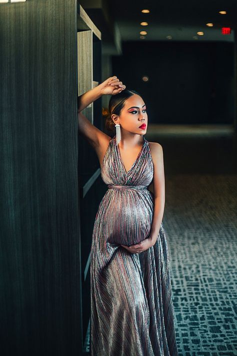 Pregnant Cocktail Dress, Pregnant Formal Dress, Catherine Deane, Formal Maternity Dress, Couple Pregnancy Photoshoot, Pregnancy Fashion, Dresses For Pregnant Women, Shower Outfits, Pregnancy Style