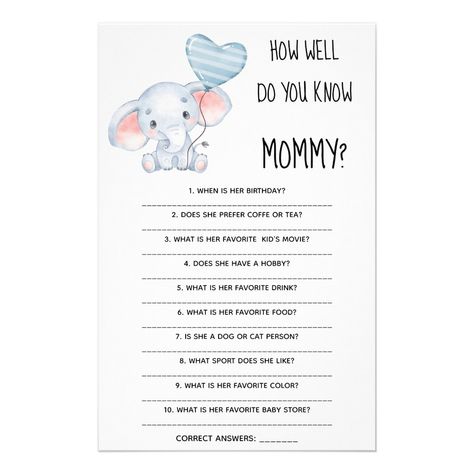 How Well Do You Know Mom Baby Shower Game Card Games For Moms, Baby Shower Game Cards, Mom Baby, Kid Movies, Baby Shower Game, Game Card, Cat Person, Baby Store, Disney Gifts