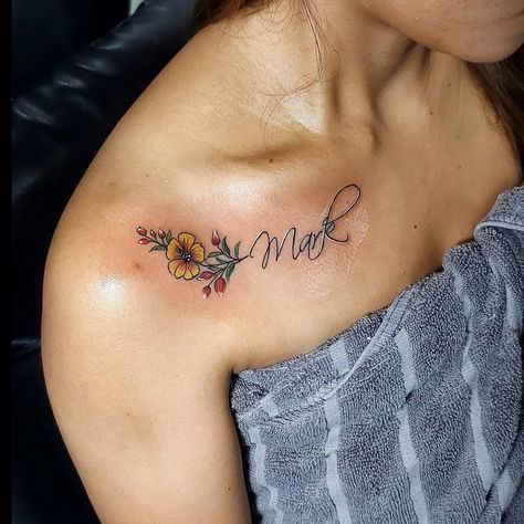 Floral Name Tattoo Mark Name tattoo done by Tata Sylvestre Mark Tattoo Name, Mark Tattoo, Love Wallpaper Backgrounds, Name Tattoo, Name Tattoos, Minimalist Tattoo, Love Wallpaper, Wallpaper Backgrounds, Random Stuff