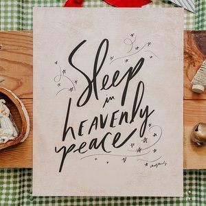 handlettered Christmas printable art - Sleep in Heavenly Peace Peace Printable, Sleep In Heavenly Peace, Winter Collage, Christmas Printable Art, Christmas Cutouts, Vintage Book Covers, Christmas Printable, Packaging Supplies, Printable Tags