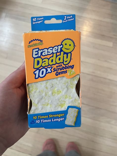 Scrub Daddy's Eraser Daddy Product Review | Kitchn Oven Cleaning Hacks, Household Help, Cleaning Paste, Best Oven, Plastic Food Containers, How Do You Clean, Dawn Dish Soap