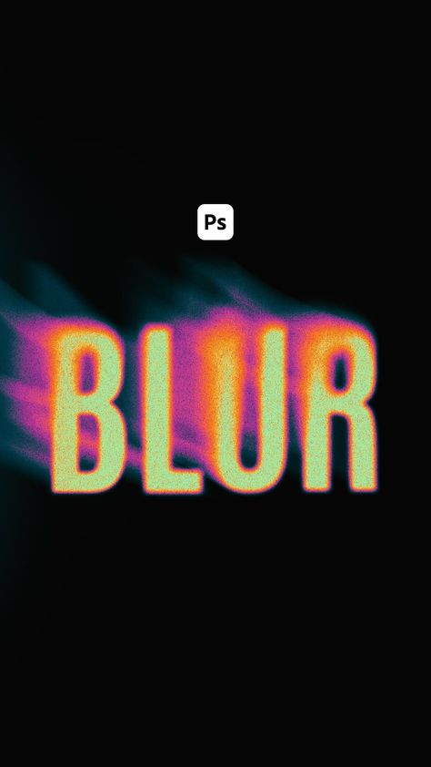 This effect is called Field Blur and here’s how to create it in Photoshop!💫 📎Create typography composition and duplicate it. 📎Go to… | Instagram Motion Blur Typography, Album Cover Typography, Blur Typography, Photoshop Learning, Typography Composition, Create Typography, Gradient Map, Funky Fonts, Adobe Tutorials