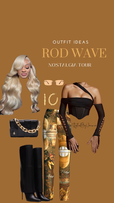 Rod Wave Concert Outfit Ideas Baddie, Concert Outfit Rod Wave, Rod Wave Concert Outfit Ideas, Rod Wave Concert Outfit, Rod Wave, Concert Outfits, Pretty Clothes, Baddie Outfits Casual, Outfits Casual