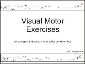 Picture Visual Therapy, Memory Exercises, Visual Tracking, Vision Therapy, Improve Handwriting, Pediatric Occupational Therapy, Pre Writing Activities, Eye Exercises, Visual Perception