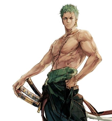 Muka Lelaki, رورونوا زورو, Zoro X Sanji, Zoro Roronoa, One Piece Zoro, One Piece Man, One Piece Ace, Japon Illustration, Zoro One Piece