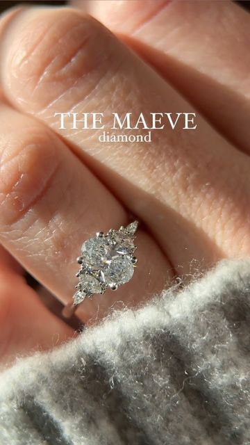 Brianna Trudell on Instagram: "(SOLD) Did I? Yes. Yes I did. White gold!!!! 😱✨ This version of my Maeve will be available on Friday! The center is a 1.02 CT E VVS1 lab grown diamond, and set in 14K white gold!" The Maeve Engagement Ring, The Maeve Ring, Maeve Ring, Engagement Rings White Gold, Engagement Ring Types, Fairy Tale Jewelry, Vision 2025, Luxury Wedding Rings, Pretty Engagement Rings