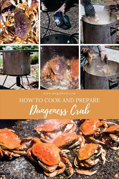 How To Cook Dungeness Crab, Crab Video, Cooking Dungeness Crab, Dungeness Crab Legs, Crab Boil Recipe, Dungeness Crab Recipes, Crab Recipe, Crab Cake Recipes, How To Cook Liver