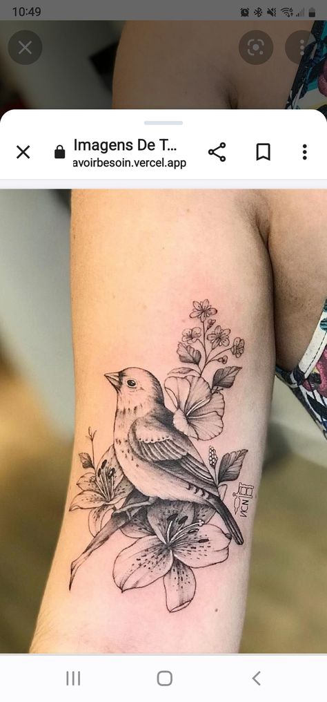 Bird Branch Tattoo, Finch Tattoo, Liquid Swords, Blue Jay Tattoo, Swords Tattoo, Jay Tattoo, Yellow Finch, Sparrow Tattoo, Remembrance Tattoos