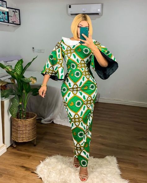 Mermaid Gown Wedding, Plain And Pattern, African Print Maxi Dress, Latest Ankara Gown, Dress African Print, Ankara Styles For Women, Ankara Long Gown, African Party Dresses, Ankara Long Gown Styles