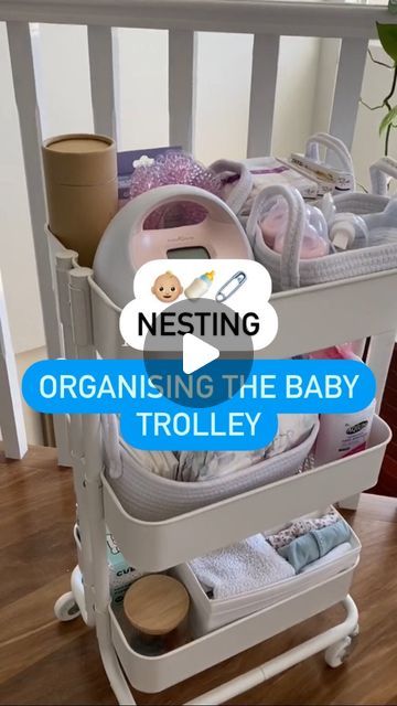 Breast Pump Organization, Nursing Station Breastfeeding, Breastfeeding Station, Nursing Station, Nappy Bag Essentials, Pumping Station, Baby Trolley, Nappy Bags, Breastfeeding Essentials