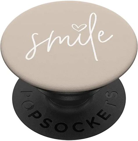 Amazon.co.uk : pop socket beige Cool Popsockets, Popsocket Design, Cute Popsockets, Preppy Phone Case, Diy Pop Socket, Pop Sockets Iphone, Indie Photography, Girly Phone Cases, Birthday Items