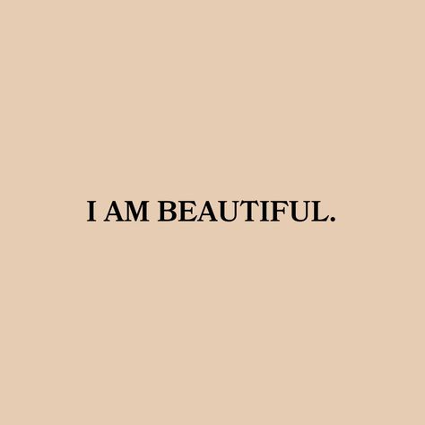 Say it with us: 

I am confident.
I am strong.
I am beautiful.
I am enough.

Spread the love & share with someone who needs these affirmations 💕" I Feel Beautiful, I Am Affirmations Aesthetic, Vision Board Pictures Confidence, Beauty And Confidence Affirmations, I Am Talented, Vision Board Confidence, Confidence Vision Board, I Am Beautiful Affirmations, I Am Attractive