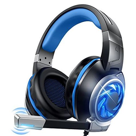 Gaming Headset with Microphone,Noise Cancelling Over-Ear Headphones for PC Xbox One PS4 PS5 Controller Xbox Series X/S… Gaming Headset Aesthetic, Custom Computer Case, Headphones Gaming, Ipad Computer, Chanel Aesthetic, Josie And The Pussycats, Custom Computer, Headphones With Microphone, Gaming Room Setup