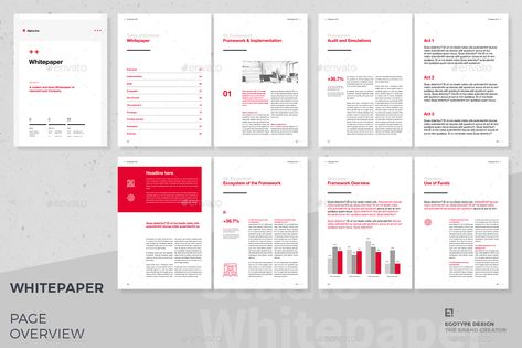 White Paper #Ad #White, #sponsored, #Paper Minimalist Document Design, White Paper Design Layout Inspiration, Whitepaper Examples, Layout Design Whitepaper, Whitepaper Report Design, White A4 Paper, Paper Template Design, White Paper Template, Startup Presentation