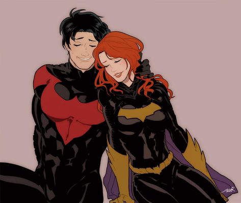 Barbara Gordon, Batman And Catwoman, Nightwing, Batgirl, Catwoman, A Man, Batman, Deviantart, Art