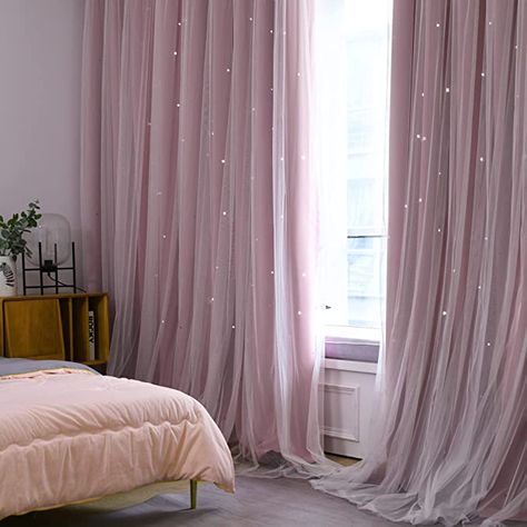 Pink Curtains Nursery, Pink Wallpaper Bedroom, Curtains For Nursery, Girls Room Curtains, Girl Curtains, Nursery Window, Girls Bedroom Curtains, Pink Bedroom Walls, Teal Curtains