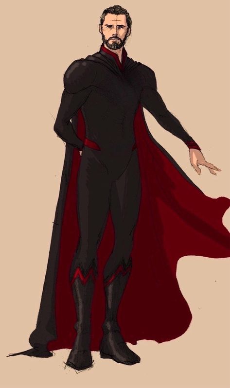 Medieval Superhero Design, Caped Superhero Design, Realistic Superhero Costumes, Superman Suit Concept Art, Viltrumite Suit, Super Suit Ideas, Superhero Costumes Male, Superhero Suit Ideas Male, Super Suit Concept Art