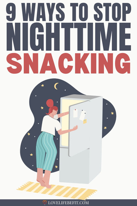 Illustration of a woman raiding the fridge snacking at night. How To Stop Late Night Snacking, How To Stop Snacking At Night, Quit Sugar Plan, Belly Fat Workout At Home, How To Stop Snacking, Lose Belly Fat Men, Exercise Lose Belly, Lose Belly Fat Exercise, Workout Lose Belly