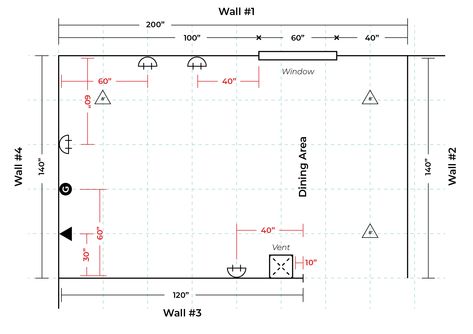 How to Measure for Kitchen Cabinets Kitchen Cabinets Height, 3d Kitchen Design, Tall Kitchen Cabinets, Kitchen Layouts With Island, Butcher Block Island Kitchen, Kitchen Floor Plan, Kitchen Cabinet Kings, Kitchen Measurements, Kitchen Mood Board