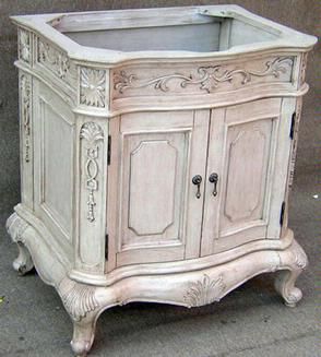 Lido 30" Two Door Vanity L30-20 Antique White Bathroom, White Bathroom Vanities, Country Bathroom Vanities, White Chalk Paint Furniture, Tuscan Bathroom, Victorian Bath, 24 Inch Bathroom Vanity, French Country Bathroom, 30 Bathroom Vanity