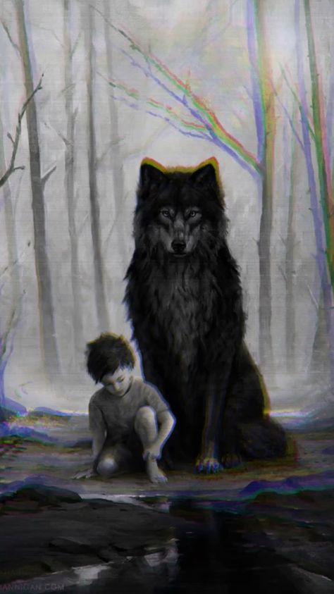 Man And Wolf, Wolf And Human, Popular Loner, Download Free App, Wolf Painting, Wolf Canvas, Galaxy Wallpaper Iphone, Christian Pictures, Free App