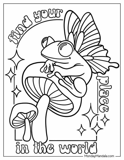 Colouring Pages Butterfly, Coloring Pages Butterflies, Hippie Coloring Pages, 26 Aesthetic, Aesthetic Coloring Pages, Butterfly Coloring Pages, Tumblr Coloring Pages, Stick Drawings, Butterfly Coloring