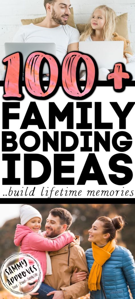 Spend a little time each week on one of these family bonding ideas to grow a closer relationship with your kids. So many fun activity ideas here for family night, vacations, family days with children. #familytime #familynight #kidsactivities #kidsideas #activities #motherhood #parenting #parents #familyhomeevening Family Bonding Ideas, Family Bonding Activities, Family Fun Night, Confidence Kids, Bonding Activities, Smart Parenting, Family Bonding, Fun Family Activities, Family Night