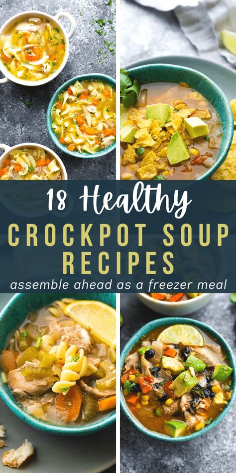 Healthy Crockpot Soup Recipes, Healthy Soup Recipes Clean Eating, Chili Vegetarian, Soup Recipes Healthy Crockpot, Healthy Crockpot Soup, Easy Crockpot Soup, Easy Healthy Soup, Easy Soup Recipes Healthy, Clean Eating Soup Recipes