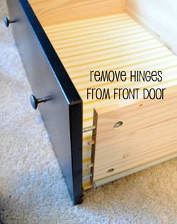 Hide-Away Printer Hack - IKEA Hackers Printer Hacks, Printer Storage, Built In Bathtub, Koti Diy, Printers Drawer, Up House, Ikea Hack, Household Hacks, My New Room