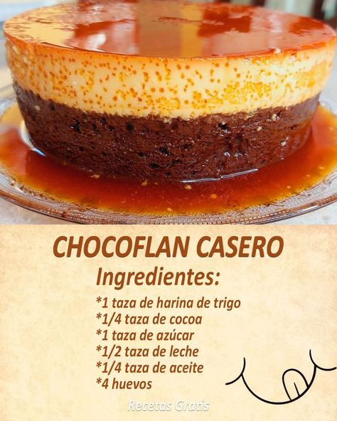 Choco Flan, Cheesecake Cake Recipes, Mexican Sweet Breads, Boricua Recipes, Corn Dishes, Cake Baking Recipes, Cake Mix Cookies, Food Cakes, Flan