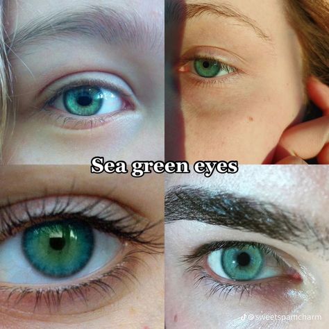 Sea Green Eyes, Pretty Eyes Color, Eyes Reference, Rare Eye Colors, Eye Colours, Eye Color Chart, Rare Eyes, Eyes Aesthetic, Skin And Hair Clinic