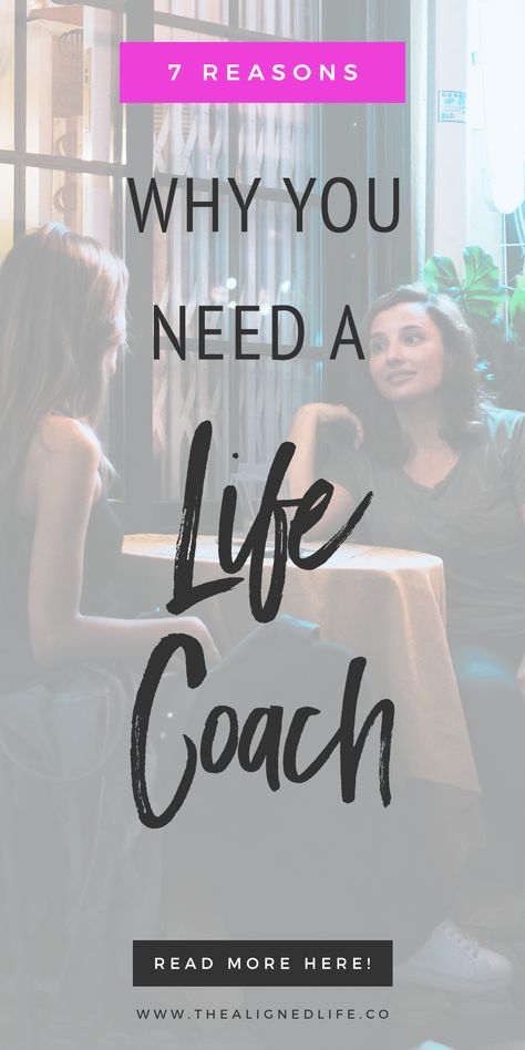 Are you feeling stuck? Looking for a way to break your patterns? Hiring a life coach might be right for you! Today I'm sharing 7 reasons why EVERYONE can benefit from a life coach! | thealignedlife.co | life coaching, purpose, happiness, psychology, personal development, feel better | #thealignedlife #feelbetter #lifecoach Life Coach Questions, Personal Coaching, Life Coaching, Life Coach Business, Becoming A Life Coach, Coaching Questions, Life Coaching Business, Life Coaching Tools, Personal Coach