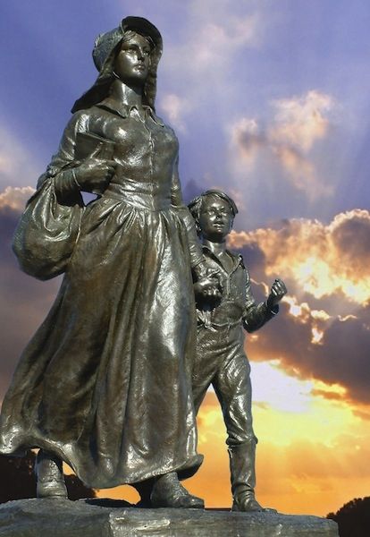 17 Reasons to Explore Ponca City Ponca City Oklahoma, Pioneer Living, Tulsa Time, Women Survivor, City School, Woman Statue, Pioneer Life, School Field, Travel Oklahoma