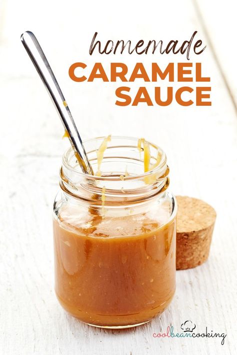 jar of homemade caramel sauce Easy Homemade Caramel Sauce, Easy Homemade Caramel, Cinnamon Bread Easy, Easy Sweets, Caramel Recipes Sauce, Cream Pies, Homemade Caramel Sauce, Caramel Fudge, Ice Cream Pies