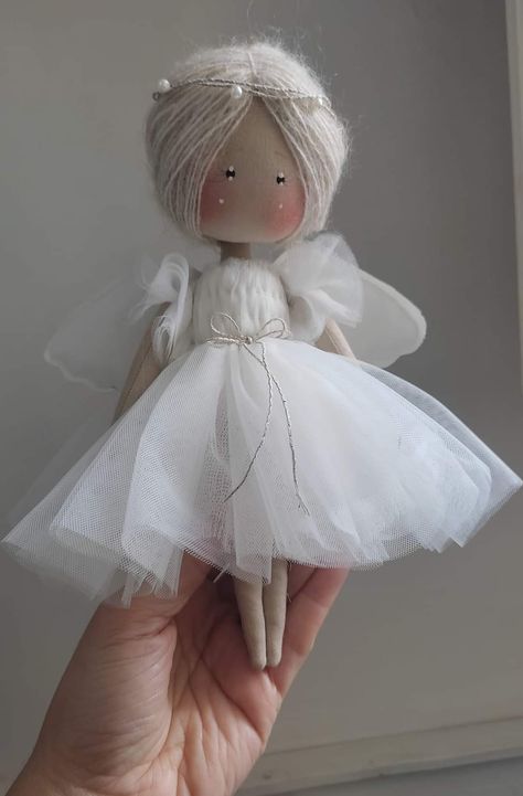 Christmas Angel Dolls Handmade, Angel Diy, Diy Yarn Dolls, Christmas Angel Doll, Steampunk Dolls, Dolls Handmade Diy, Christmas Angel Crafts, Needle Felting Diy, Yarn Dolls