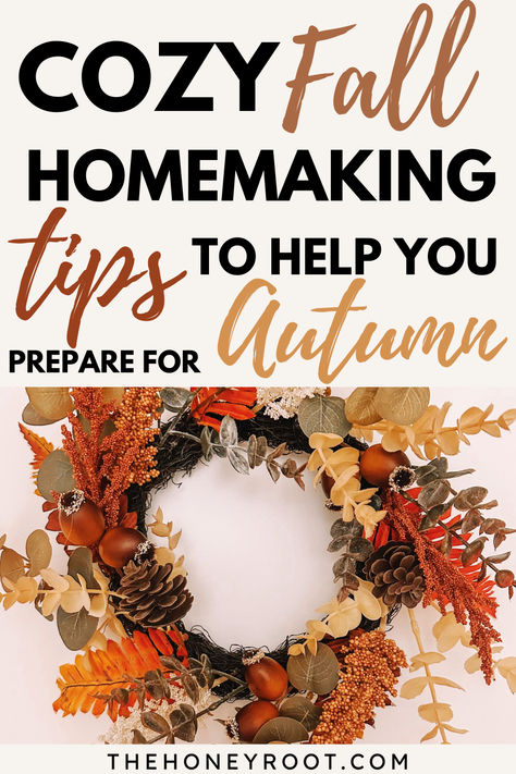 fall homeaking tips Fall Preparation, Fall Homemaking, Cozy Autumn Home, Homemaking Ideas, Homemaker Schedule, Happy Homemaking, Homemaking Tips, Fall Scents, Cozy Autumn