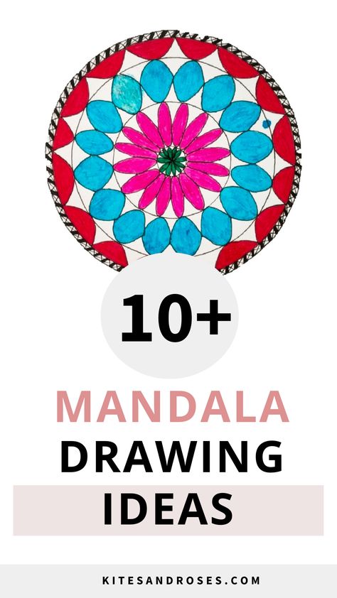 Looking for mandala drawing ideas? Here are the best colourful and simple mandalas to inspire easy designs and patterns in beginners. Mandala Art Design Colour, Mandala Tutorial Step By Step, Mandala Art Easy For Beginners, Mandala Art Simple Design, Simple Mandala Art For Beginners, Mandala Art Ideas Creative, Easy Mandala Designs, Easy Mandala Art For Beginners, Mandala Drawing Ideas