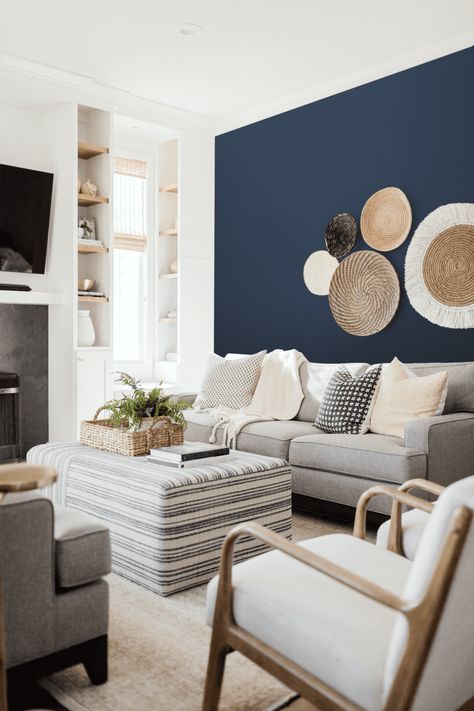 Sico Paint Announces Mystic Cobalt as Color of the Year 2020 | House Tipster Industry Sico Paint Colors, Sico Paint, Small Space Interior Design, Cottage Retreat, Cozy Boho, Bedroom Setup, Paint Colors For Living Room, Blue Living Room, Classic Decor