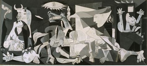 Pablo Picasso #Guernica #cubism classic art #2K #wallpaper #hdwallpaper #desktop Picasso Pictures, Pablo Picasso Art, Art Picasso, Galleria D'arte, Most Famous Paintings, Picasso Paintings, Picasso Art, Diego Rivera, Famous Art