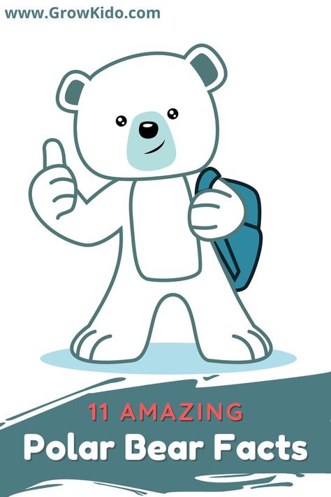 11 Interesting & fun facts about Polar Bears that will surely be going to surprise you. Polar Bear Fact- 7 is the most amazing one. Bear Facts For Kids, Amazing Facts For Kids, Winter Preschool Theme, Polar Bear Facts, Bear Facts, Interesting Fun Facts, Winter Theme Preschool, School Age Activities, Fun Facts For Kids