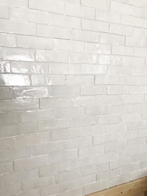 kitchen remodel | girl & grey White Subway Tiles, Subway Tile Backsplash, White Subway Tile, Subway Tiles, Dark Cabinets, White Brick, Tiles Texture, Trendy Kitchen, White Tiles