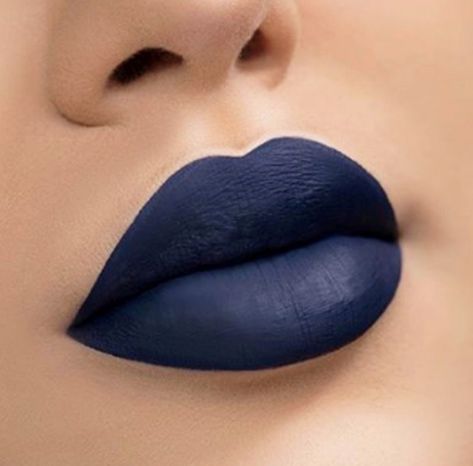 Lips and lipsticks 💋💄 Anastasia Liquid Lipstick, Blue Lipstick, Popular Trends, Makeup Hacks Tutorials, Blue Lips, Wonder Boys, Art Of Beauty, Edgy Makeup, Kiss Makeup