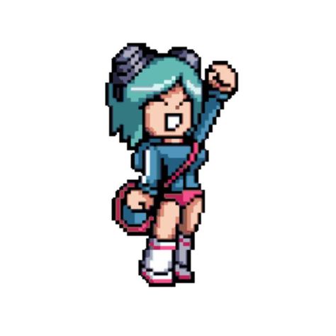 scott Pilgrim vs the world video game sprite ios layout icon Ramona Scott Pilgrim, Game Sprite, Scott Pilgrim Vs The World, World Video, Scott Pilgrim Comic, Video Game Sprites, Ramona Flowers, Ios Layout, Pixel Art Tutorial