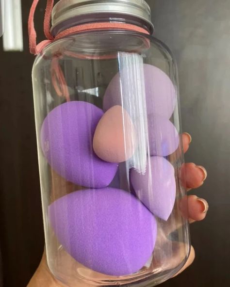 Cute beauty blenders from Flipkart. You must try them 💜 #skincare #makeup #beauty #blender #flipkart #aesthetic #cute #purple #viralpost #viral Beauty Blender Aesthetic, Blender Aesthetic, Purple Skincare, Beauty Blenders, Aesthetic Cute, Skincare Makeup, Beauty Blender, Viral Post, Cashew