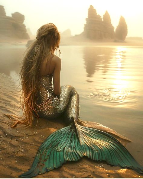 Mermaid On The Beach, Deep Sea Diver Art, Mermaid Song, Mermaid Queen, Dark Kingdom, Mermaid Photography, Pretty Mermaids, Mermaid Artwork, Mermaid Cove