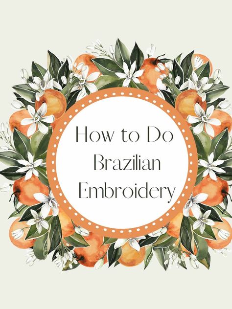 Trish Burr Embroidery Pattern, Brazilian Embroidery Tutorial, Brazilian Embroidery Designs, Easy Embroidery Patterns Free Templates, Embroidery Inspiration Flowers, Hand Embroidery Flowers Tutorial, Embroidery With Ribbon, Embroidery Projects Ideas, Brazilian Embroidery Patterns